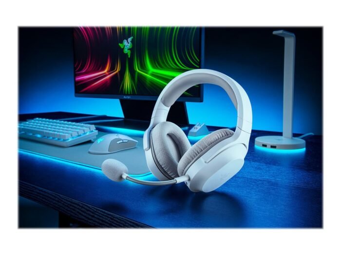 Razer Barracuda X игровая гарнитура, беспроводная, Mercury White