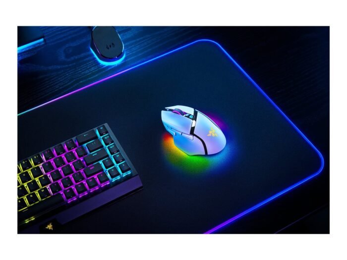 Игровая мышь Razer Basilisk V3 Pro, беспроводная, Bluetooth, белая