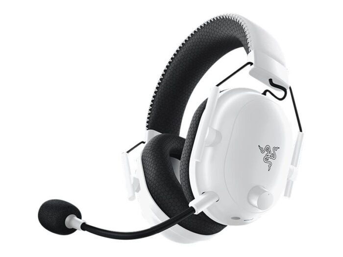 Razer BlackShark V2 Pro (2023), беспроводные наушники, охватывающие, белые