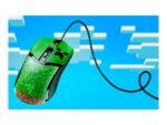 Razer Cobra Minecraft Edition žaidimų pelė, laidinė, Minecraft Edition, Black