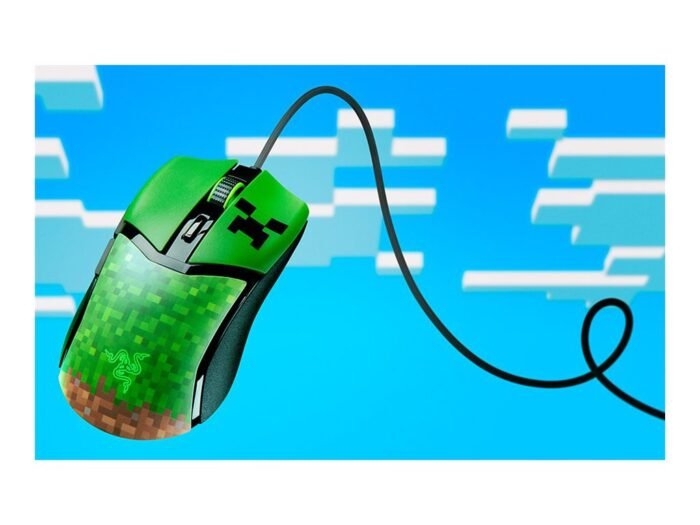Игровая мышь Razer Cobra Minecraft Edition, проводная, Minecraft Edition, чёрная