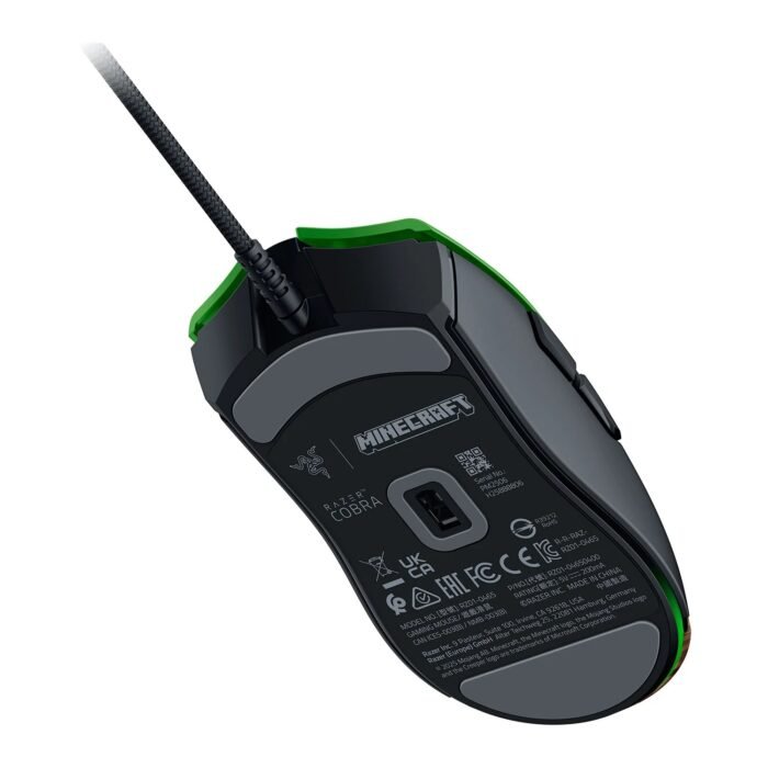 Игровая мышь Razer Cobra Minecraft Edition, проводная, Minecraft Edition, чёрная