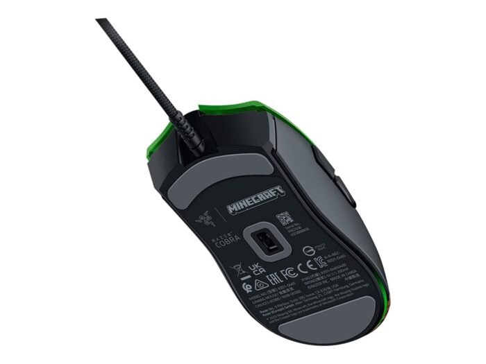 Игровая мышь Razer Cobra Minecraft Edition, проводная, Minecraft Edition, чёрная
