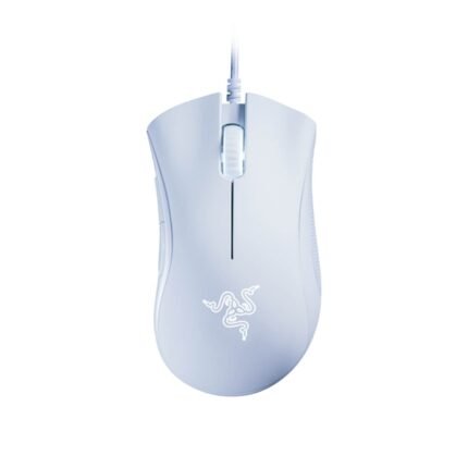 Razer DeathAdder Essential Ergonomic Gaming Mouse, проводная, оптическая, белая
