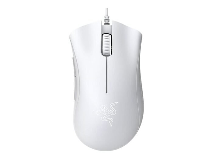 Razer DeathAdder Essential Ergonomic Gaming Mouse, проводная, оптическая, белая