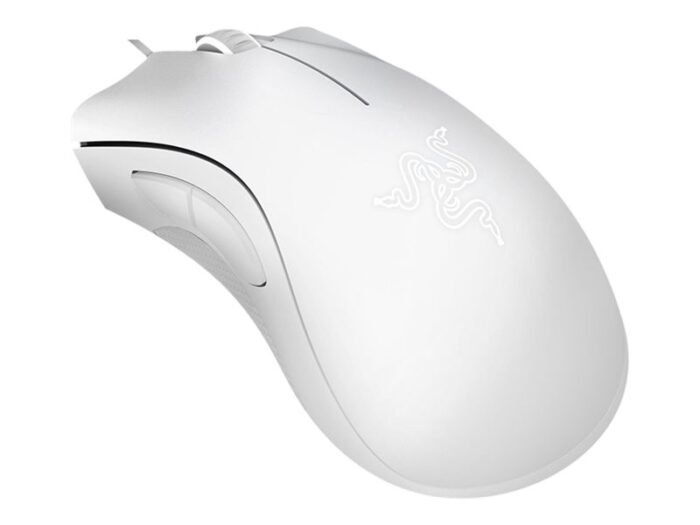 Razer DeathAdder Essential Ergonomic Gaming Mouse, проводная, оптическая, белая