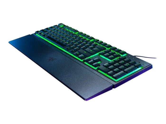 Игровая клавиатура Razer Ornata V3 X, RGB, Silent Membrane, US, Black
