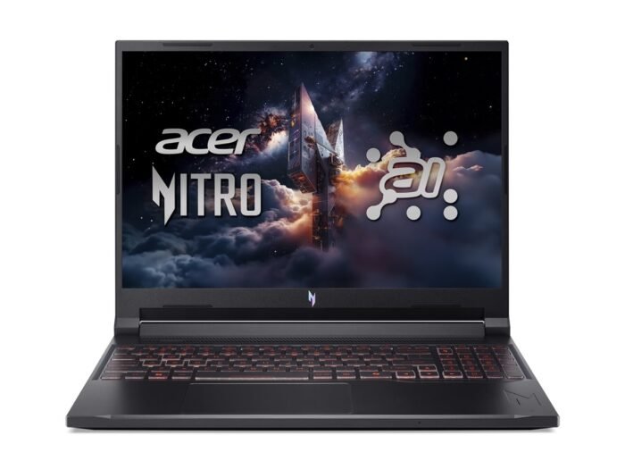 Acer | Nitro V 16 AI ANV16-42-R0W6 | Shale Black | 16" | IPS | WUXGA | 1920 x 1200 пикселей | AMD Ryzen 7 | 260 | 32 ГБ | DDR5 | Объем SSD 1000 ГБ | NVIDIA GeForce RTX 5070 | GDDR7 | 8 ГБ | Windows 11 Home | 802.11ax | Bluetooth версии 5.3 | Раскладка клавиатуры US international | Подсветка клавиатуры | Гарантия 24 мес.