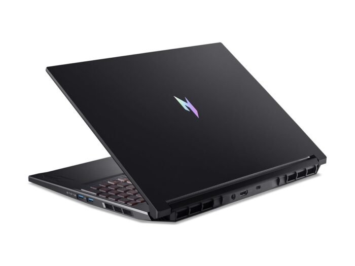 Acer | Nitro V 16 AI ANV16-42-R1HB | Shale Black | 16" | IPS | WQXGA | 2560 x 1600 пикселей | AMD Ryzen 7 | 260 | 16 ГБ | DDR5 | Объем SSD 1000 ГБ | NVIDIA GeForce RTX 5060 | GDDR7 | 8 ГБ | Windows 11 Home | 802.11ax | Bluetooth версии 5.3 | Раскладка клавиатуры US international | Подсветка клавиатуры | Гарантия 24 мес.
