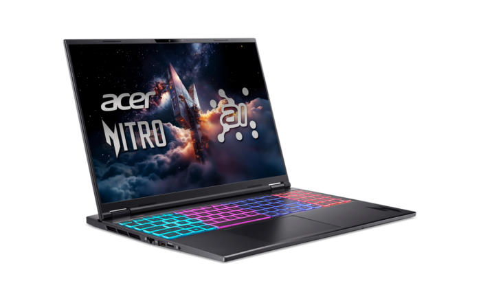 Acer | Nitro V 16S AI AN16S-61-R6Q1 | Obsidian Black | 16" | IPS | WUXGA | AMD Ryzen AI 7 | 350 | 16 ГБ | DDR5 | Объем SSD 1000 ГБ | NVIDIA GeForce RTX 5060 | Windows 11 Home | 802.11ax | Bluetooth версии 5.3 | Раскладка клавиатуры US international | Подсветка клавиатуры | Гарантия 24 мес.