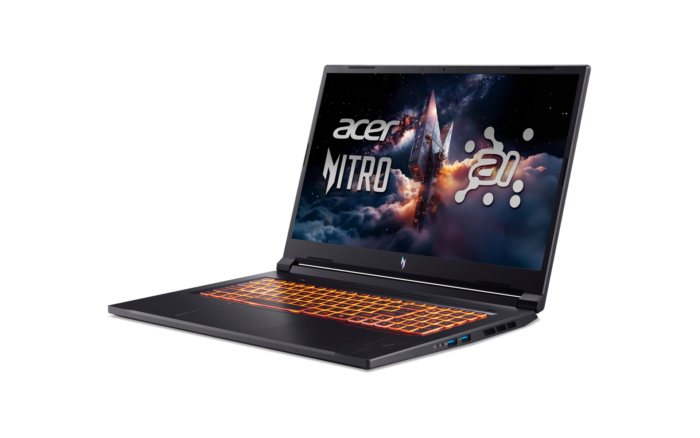 Acer | Nitro V 17 AI ANV17-41-R27Z | Obsidian Black | 17,3" | IPS | QHD | 2560 x 1440 пикселей | AMD Ryzen 7 | 260 | 32 ГБ | DDR5 | Объем SSD 1000 ГБ | NVIDIA GeForce RTX 5060 | GDDR7 | 8 ГБ | Windows 11 Home | 802.11ax | Bluetooth версии 5.3 | Раскладка клавиатуры US international | Подсветка клавиатуры | Гарантия 24 мес.