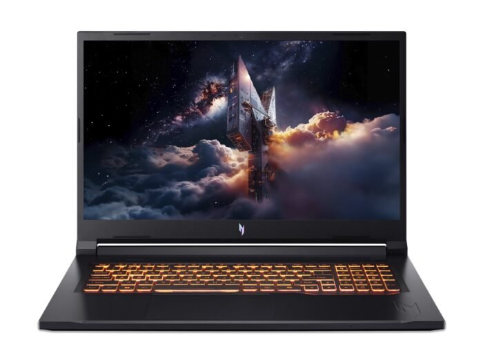 Acer | Nitro V 17 AI ANV17-41-R9XF | Obsidian Black | 17,3" | IPS | QHD | 2560 x 1440 пикселей | AMD Ryzen 7 | 260 | 32 ГБ | DDR5 | Объем SSD 1000 ГБ | NVIDIA GeForce RTX 5070 | GDDR7 | 8 ГБ | Windows 11 Home | 802.11ax | Bluetooth версии 5.3 | Раскладка клавиатуры US international | Подсветка клавиатуры | Гарантия 24 мес.