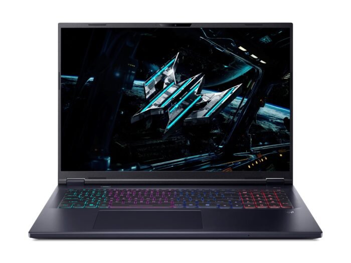 Acer | Predator Helios Neo 18 AI PHN18-72-75PV | Abyssal Black | 18" | IPS | WQXGA | 2560 x 1600 пикселей | Intel Core Ultra 7 | 255HX | 32 ГБ | DDR5 | Объем SSD 1000 ГБ | NVIDIA GeForce RTX 5060 | GDDR7 | 8 ГБ | Windows 11 Home | 802.11ax | Bluetooth версии 5.3 | Раскладка клавиатуры US international | Подсветка клавиатуры | Гарантия 24 мес.