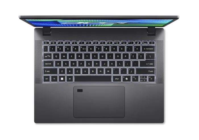 Acer TravelMate | TMP214-55-G2-TCO-58UX | Серый | 14" | WUXGA | Intel Core 5 | 120U | 16 ГБ | Объём SSD 512 ГБ | Intel Iris Xe Graphics | Windows 11 Pro | Язык клавиатуры английский | Подсветка клавиатуры | Гарантия 36 мес.