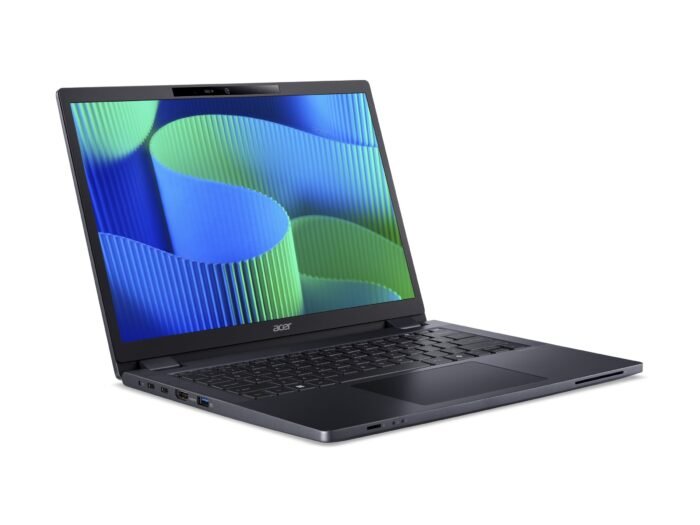 Acer | TravelMate TMP414-53-G2-TCO-585Q | Сланцево-синий | 14" | WUXGA | 1920 x 1200 пикселей | Intel Core 5 | 120U | 16 ГБ | DDR5 | Объем SSD 256 ГБ | Intel Iris Xe Graphics | Windows 11 Pro | 4G | Язык клавиатуры английский | Подсветка клавиатуры | Гарантия 36 мес.