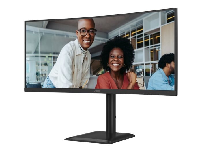 AOC CU34E4CV | 34" | VA | 21:9 | 120 Hz | 4 ms | 3440 x 1440 пикселей | Количество портов HDMI: 2 | Черный