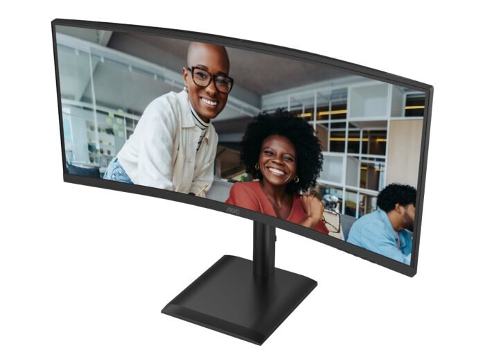AOC CU34E4CV | 34" | VA | 21:9 | 120 Hz | 4 ms | 3440 x 1440 пикселей | Количество портов HDMI: 2 | Черный