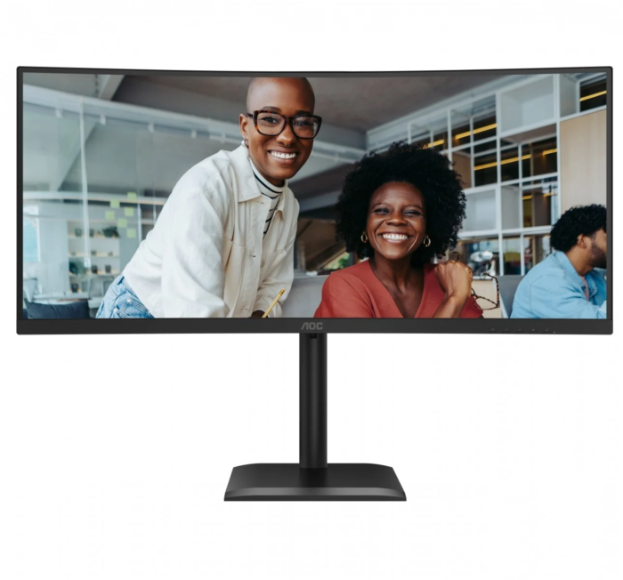 AOC CU34E4CV | 34" | VA | 21:9 | 120 Hz | 4 ms | 3440 x 1440 пикселей | Количество портов HDMI: 2 | Черный