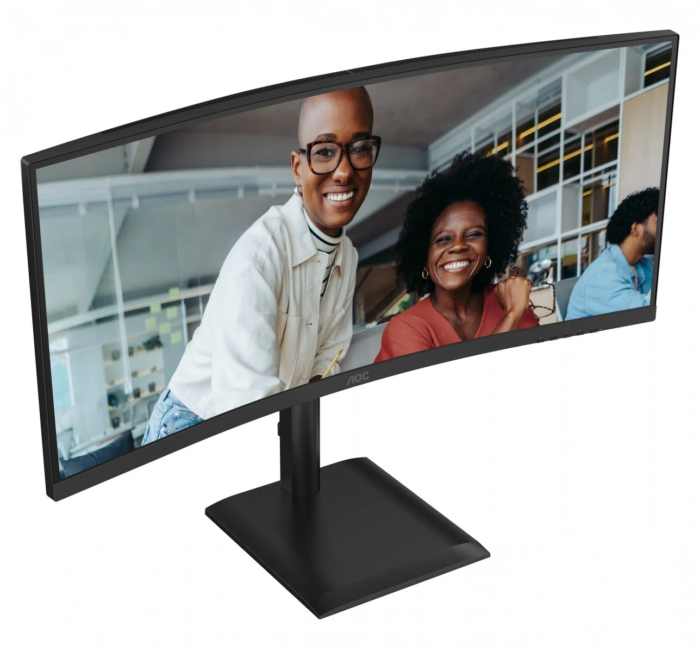 AOC CU34E4CV | 34" | VA | 21:9 | 120 Hz | 4 ms | 3440 x 1440 пикселей | Количество портов HDMI: 2 | Черный