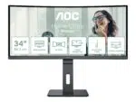 AOC | CU34P3CV | 34" | VA | 21:9 | 100 Hz | 4 ms | 3440 x 1440 пикселей | Количество портов HDMI: 1