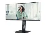 AOC | CU34P3CV | 34" | VA | 21:9 | 100 Hz | 4 ms | 3440 x 1440 пикселей | Количество портов HDMI: 1