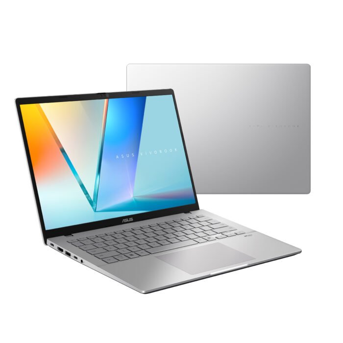 Asus Vivobook S14 | Cool Silver | 14" | IPS | WUXGA | 60 Hz | 1920 x 1200 пикселей | Антибликовое покрытие | Intel Core i5 | i5-13420H | 16 ГБ | DDR5 | Объем SSD 512 ГБ | Intel Graphics | Windows 11 Home | 802.11ax | Bluetooth версии 5.3 | Раскладка клавиатуры US international | Подсветка клавиатуры | Гарантия на батарею 12 мес. | Гарантия 24 мес.
