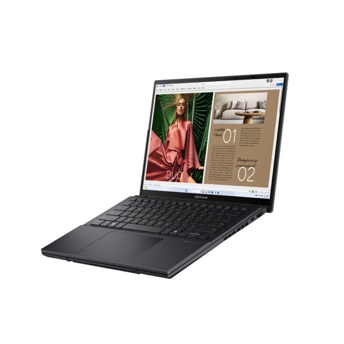 Asus | Zenbook Duo UX8406CA-PZ009W | Базальтово-серый | 14" | OLED | Сенсорный экран | 3K | 2880 x 1800 пикселей | Глянцевый | Intel Core Ultra 9 | 285H | 32 ГБ | LPDDR5X | Объем SSD 2000 ГБ | Intel Graphics | Windows 11 Home | 802.11be | Bluetooth версии 5.4 | Раскладка клавиатуры US international | Подсветка клавиатуры
