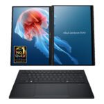 Asus | Zenbook Duo UX8406CA-QL287W | Inkwell Gray | 14" | OLED | Сенсорный экран | FHD | 1920 x 1200 пикселей | Intel Core Ultra 7 | 255H | 16 ГБ | LPDDR5X | Объём SSD 1000 ГБ | Intel Arc Graphics | Windows 11 Home | 802.11be | Bluetooth версии 5.4 | Раскладка клавиатуры US international | Подсветка клавиатуры | Гарантия 24 мес. | Гарантия на батарею 12 мес.