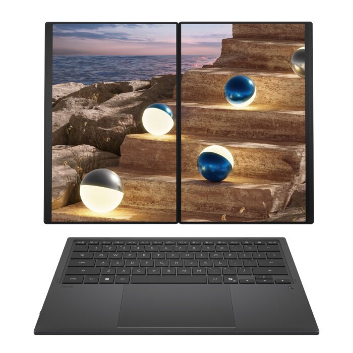 Asus | Zenbook Duo UX8407AA-SN066W | Серый мохер | 14" | OLED | Сенсорный экран | 2.8K | 2880 x 1800 пикселей | 144 Hz | Антибликовое покрытие | Intel Core Ultra X9 | 378H | 32 ГБ | LPDDR5X | Объем SSD 2000 ГБ | Intel Arc Graphics | Windows 11 Pro | 802.11be | Bluetooth версии 5.4 | Раскладка клавиатуры US international | Подсветка клавиатуры | Гарантия 24 мес. | Гарантия на батарею 12 мес.