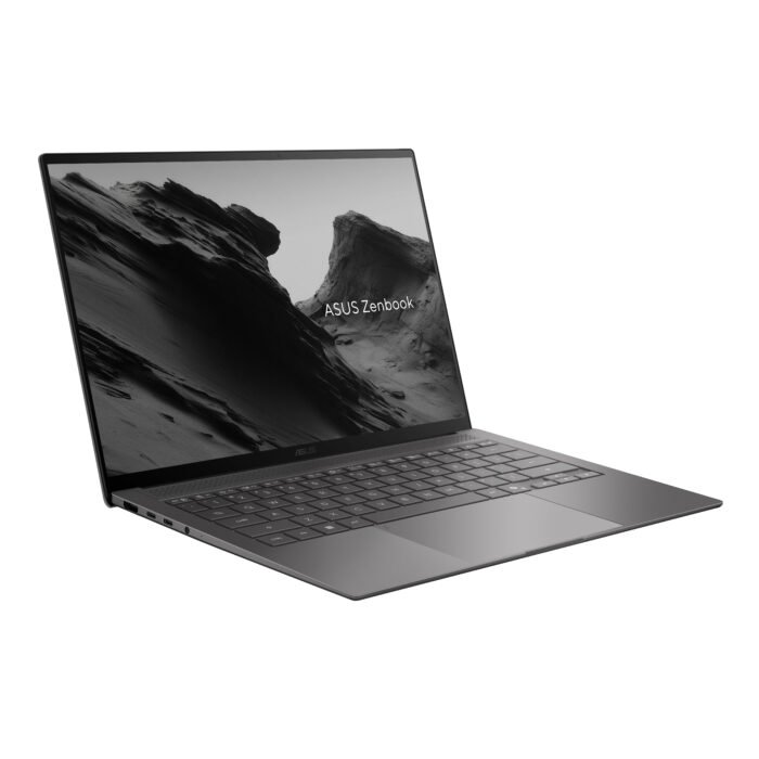Asus Zenbook S14 UX5406AA-SU272X | Antrim Gray | 14 " | OLED | Touchscreen | 3K | 2880 x 1800 пикселей | 120 Hz | Glossy | Intel Core Ultra 9 | 386H | 32 ГБ | LPDDR5X | Ёмкость твердотельного накопителя 1000 ГБ | Intel Graphics | Windows 11 Pro | 802.11be | Версия Bluetooth 6.0 | Язык клавиатуры US international | Клавиатура с подсветкой | Гарантия 24 мес. | Гарантия на аккумулятор 12 мес.