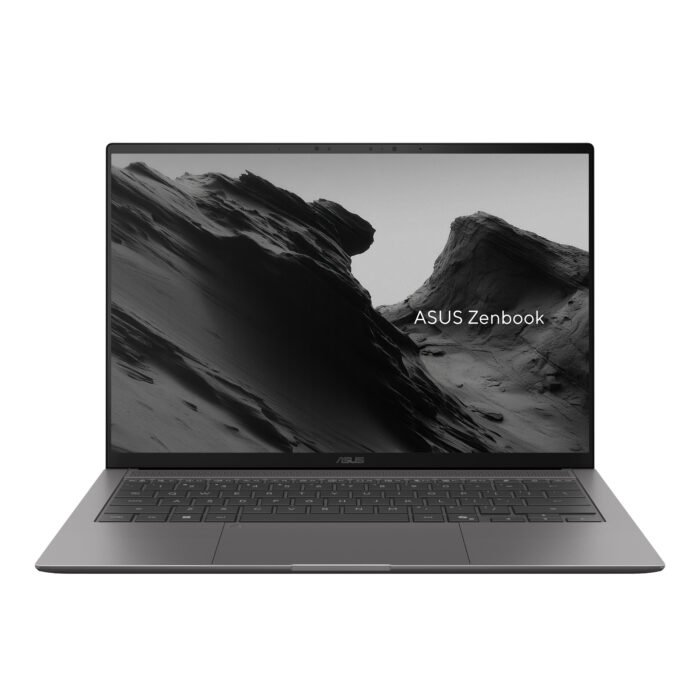 Asus Zenbook S14 UX5406AA-SU272X | Antrim Gray | 14 " | OLED | Touchscreen | 3K | 2880 x 1800 пикселей | 120 Hz | Glossy | Intel Core Ultra 9 | 386H | 32 ГБ | LPDDR5X | Ёмкость твердотельного накопителя 1000 ГБ | Intel Graphics | Windows 11 Pro | 802.11be | Версия Bluetooth 6.0 | Язык клавиатуры US international | Клавиатура с подсветкой | Гарантия 24 мес. | Гарантия на аккумулятор 12 мес.