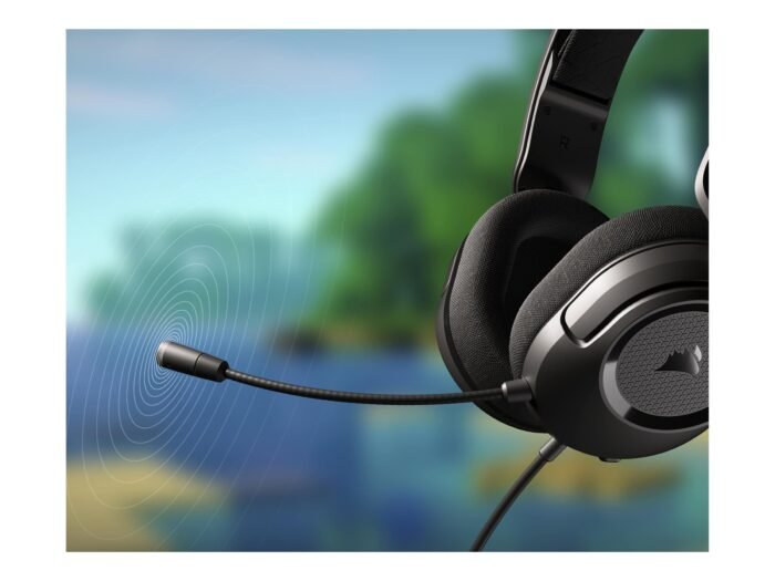 Corsair | Игровая гарнитура | HS35 v2 | Проводная | Охватывающая | Микрофон | Carbon