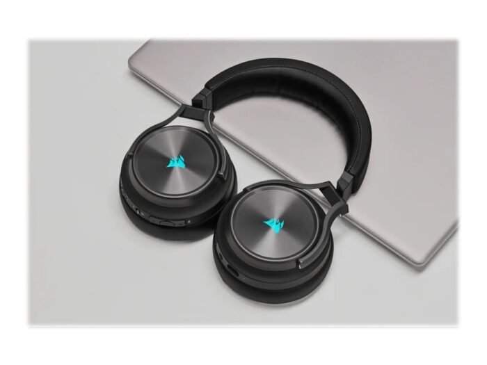 Corsair | High-Fidelity игровая гарнитура | VIRTUOSO RGB WIRELESS XT | беспроводная/проводная | Over-Ear | черная | беспроводная
