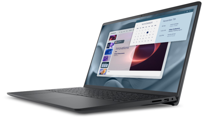 Dell Pro 15 Essential PV15250 | Carbon Black | 15,6 " | WVA | FHD | 1920 x 1080 пикселей | Антибликовый | Intel Core i7 | i7-1355U | 16 ГБ | DDR5 | Объем твердотельного накопителя 1000 ГБ | Intel UHD Graphics | Windows 11 Pro | 802.11ax | Язык клавиатуры английский | Гарантия 36 месяцев | Гарантия на аккумулятор 12 месяцев
