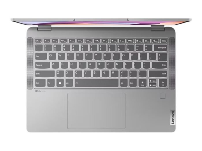 Lenovo IdeaPad Flex 5 14ABR8 | Arctic Grey | 14" | IPS | Сенсорный экран | WUXGA | 1920 x 1200 пикселей | Глянцевый | AMD Ryzen 5 | 5625U | 16 ГБ | Распаянная LPDDR4x | Объём SSD 512 ГБ | AMD Radeon Graphics | Windows 11 Home | 802.11ax | Bluetooth версии 5.3 | Язык клавиатуры английский | Подсветка клавиатуры | Гарантия 24 мес. | Гарантия на батарею 12 мес.