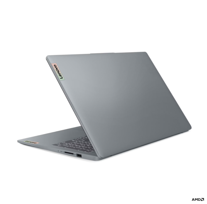 Lenovo IdeaPad Slim 3 15ABR8 AMD | Арктический серый | 15,6" | IPS | FHD | 1920 x 1080 пикселей | Антибликовое покрытие | AMD Ryzen 7 | 5825U | 16 ГБ | Распаянная DDR4 | Объём SSD 512 ГБ | AMD Radeon Graphics | Windows 11 Home | 802.11ax | Bluetooth версии 5.2 | Язык клавиатуры английский | Гарантия 24 мес. | Гарантия на батарею 12 мес.