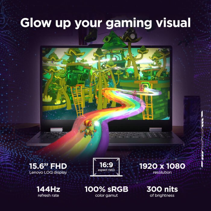 Lenovo LOQ 15IRX10 | Luna Grey | 15,6 " | IPS | FHD | 1920 x 1080 пикселей | Антибликовый | Intel Core i5 | i5-13450HX | 16 ГБ | SO-DIMM DDR5 | Емкость твердотельного накопителя 1000 ГБ | NVIDIA GeForce RTX 5060 | GDDR7 | 8 ГБ | Windows 11 Home | 802.11ax | Версия Bluetooth 5.2 | Язык клавиатуры английский | Клавиатура с подсветкой | Гарантия 24 мес. | Гарантия на аккумулятор 12 мес.