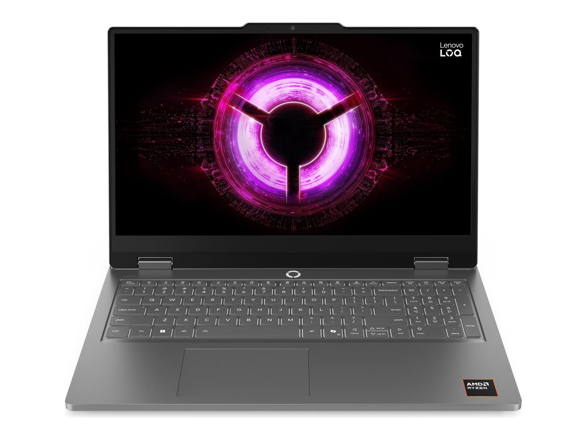 Lenovo LOQ Essential 15ARP11 AMD | Luna Grey | 15,6" | IPS | FHD | 1920 x 1080 пикселей | Антибликовый | AMD Ryzen 7 | 170 | 16 ГБ | SODIMM DDR5 | Объем SSD 512 ГБ | NVIDIA GeForce RTX 5060 | GDDR7 | 8 ГБ | Windows 11 Home | 802.11ax | Bluetooth версии 5.2 | Язык клавиатуры английский | Подсветка клавиатуры | Гарантия 24 мес. | Гарантия на батарею 12 мес. Lenovo LOQ Essential 15ARP11 AMD | Luna Grey | 15,6" | IPS | FHD | 1920 x 1080 пикселей | Антибликовый | AMD Ryzen 7 | 170 | 16 ГБ | SODIMM DDR5 | Объем SSD 512 ГБ | NVIDIA GeForce RTX 5060 | GDDR7 | 8 ГБ | Windows 11 Home | 802.11ax | Bluetooth версии 5.2 | Язык клавиатуры английский | Подсветка клавиатуры | Гарантия 24 мес. | Гарантия на батарею 12 мес.