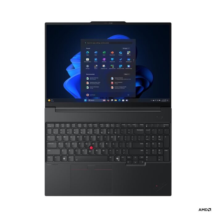 Lenovo ThinkPad E16 G3 AMD | Черный | 16" | IPS | WUXGA | 1920 x 1200 пикселей | Антибликовое покрытие | AMD Ryzen 5 | 230 | 16 ГБ | SO-DIMM DDR5 | Объем SSD 512 ГБ | AMD Radeon 760M Graphics | Windows 11 Pro | 802.11ax | Bluetooth версии 5.3 | Язык клавиатуры английский | Подсветка клавиатуры | Гарантия 36 мес. | Гарантия на батарею 12 мес.