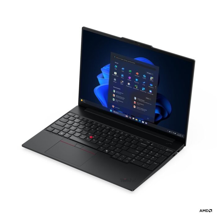 Lenovo ThinkPad E16 G3 AMD | Черный | 16" | IPS | WUXGA | 1920 x 1200 пикселей | Антибликовое покрытие | AMD Ryzen 5 | 230 | 16 ГБ | SO-DIMM DDR5 | Объем SSD 512 ГБ | AMD Radeon 760M Graphics | Windows 11 Pro | 802.11ax | Bluetooth версии 5.3 | Язык клавиатуры английский | Подсветка клавиатуры | Гарантия 36 мес. | Гарантия на батарею 12 мес.