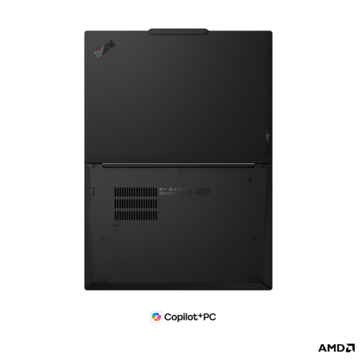 Lenovo ThinkPad T14 G7 AMD | Черный | 14" | IPS | WUXGA | 1920 x 1200 пикселей | Антибликовый | AMD Ryzen AI 5 PRO | 440 | 16 ГБ | SODIMM DDR5 | Объем SSD 512 ГБ | AMD Radeon 840M Graphics | Windows 11 Pro | 802.11be | Bluetooth версии 5.4 | Язык клавиатуры английский | Подсветка клавиатуры | Гарантия 36 мес. | Гарантия на батарею 12 мес.