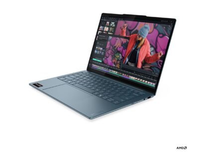 Lenovo Yoga Slim 7 14AKP10 AMD | Tidal Teal | 14" | OLED | WUXGA | 1920 x 1200 пикселей | Глянцевый | AMD Ryzen AI 5 | 340 | 16 ГБ | Распаянная LPDDR5 | Объем SSD 512 ГБ | AMD Radeon 840M Graphics | Windows 11 Home | 802.11be | Bluetooth версии 5.4 | Язык клавиатуры английский | Подсветка клавиатуры | Гарантия 24 мес. | Гарантия на батарею 12 мес.