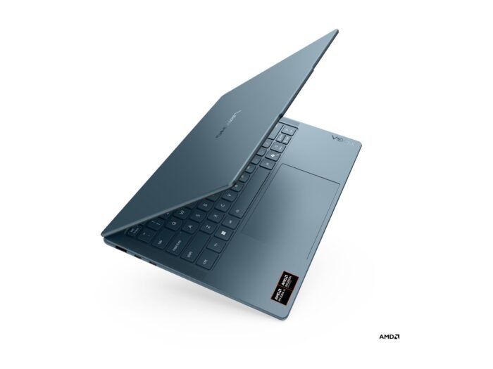 Lenovo Yoga Slim 7 14AKP10 AMD | Tidal Teal | 14" | OLED | WUXGA | 1920 x 1200 пикселей | Глянцевый | AMD Ryzen AI 5 | 340 | 16 ГБ | Распаянная LPDDR5 | Объем SSD 512 ГБ | AMD Radeon 840M Graphics | Windows 11 Home | 802.11be | Bluetooth версии 5.4 | Язык клавиатуры английский | Подсветка клавиатуры | Гарантия 24 мес. | Гарантия на батарею 12 мес.