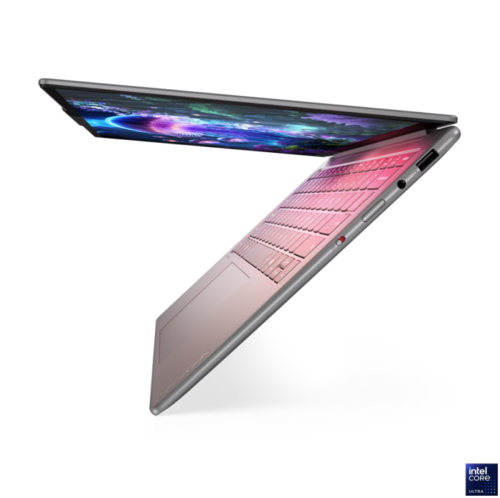 Lenovo Yoga Slim 7 14ILL10 Intel | Luna Grey | 14" | OLED | WUXGA | 1920 x 1200 пикселей | Глянцевый | Intel Core Ultra 7 | 256V | 16 ГБ | Распаянная LPDDR5X | Объем SSD 512 ГБ | Intel Arc Graphics 140V | Windows 11 Домашняя | 802.11be | Версия Bluetooth 5.4 | Язык клавиатуры английский | Подсветка клавиатуры | Гарантия 24 мес. | Гарантия на батарею 12 мес.