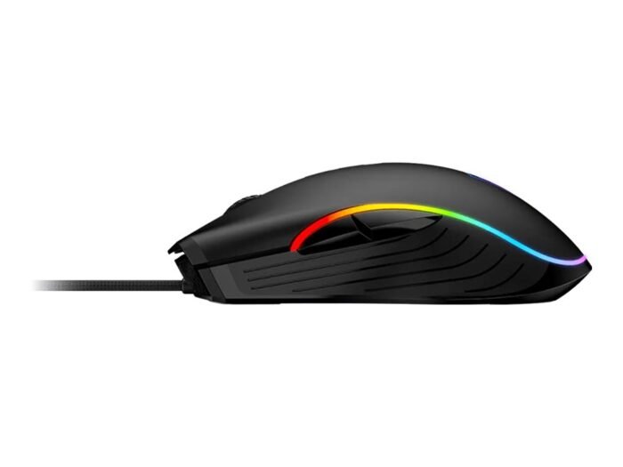 Игровая мышь MSI FORGE GM300, оптическая, проводная, 7200 DPI, USB 2.0, черная