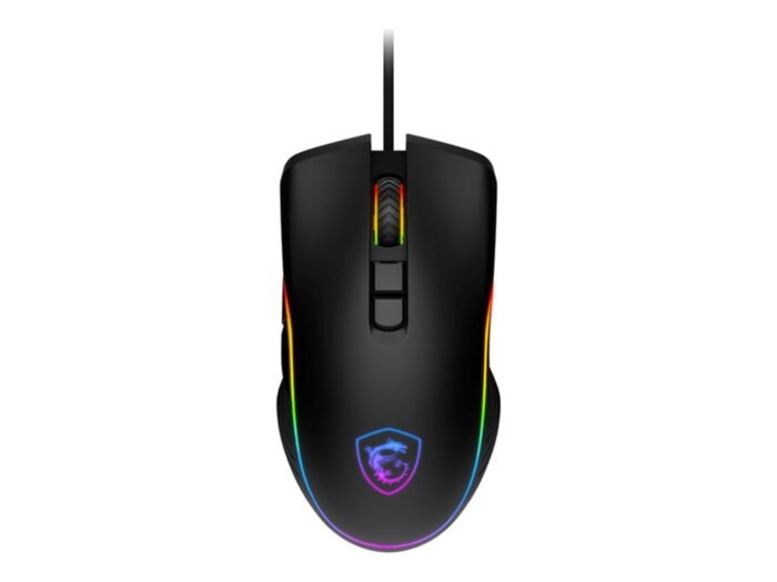 Игровая мышь MSI FORGE GM300, оптическая, проводная, 7200 DPI, USB 2.0, черная