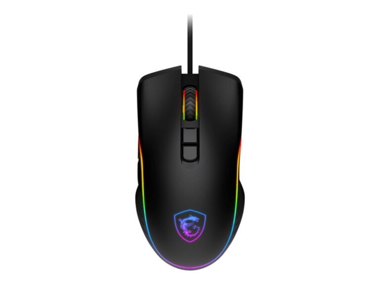 Игровая мышь MSI FORGE GM300, оптическая, проводная, 7200 DPI, USB 2.0, черная