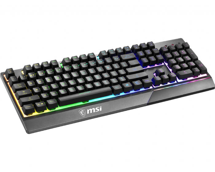 Игровая клавиатура MSI Vigor GK30, проводная, RGB, US, чёрная