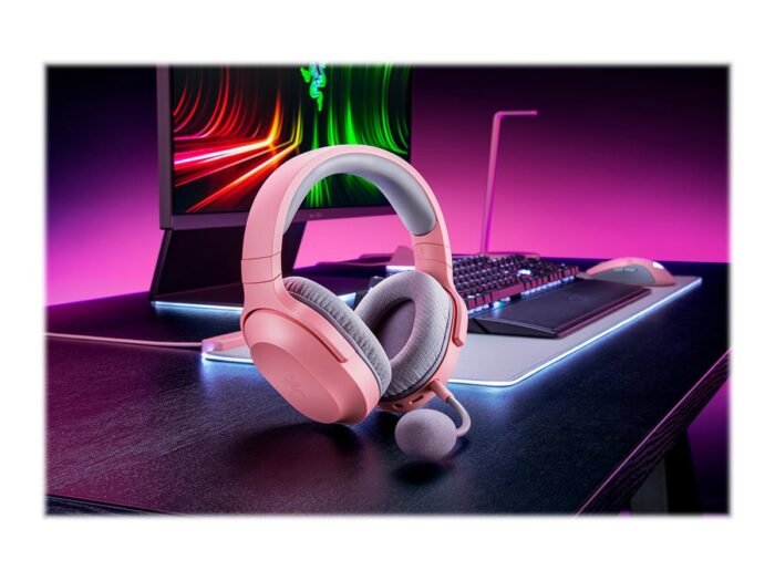 Razer Barracuda X (2022) игровая гарнитура, беспроводная, Quartz Pink
