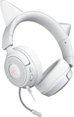 Игровая гарнитура Razer | Kraken Kitty V3 X | Проводная | Накладная | Микрофон | Белая